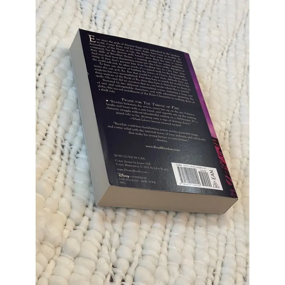 The Throne Of Fire Book